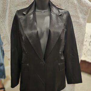 Elegant Black Women's Suit Jacket